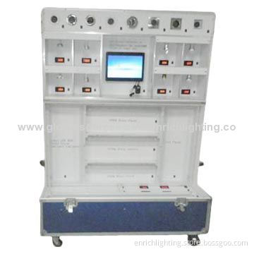 Foldable LED Demo Cabinet for LED Panel Light, Downlight Test with Wheels, 4 Pieces of Casters